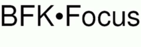 BFK FOCUS Logo (USPTO, 27.06.2011)