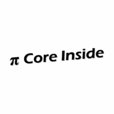 CORE INSIDE Logo (USPTO, 08/22/2011)