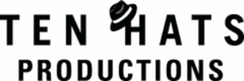 TEN HATS PRODUCTIONS Logo (USPTO, 31.10.2011)