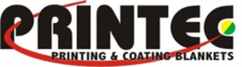 PRINTEC PRINTING & COATING BLANKETS Logo (USPTO, 07.02.2012)