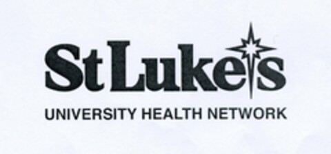 ST LUKES UNIVERSITY HEALTH NETWORK Logo (USPTO, 19.04.2012)