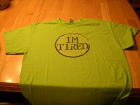 I'M TIRED Logo (USPTO, 20.04.2012)