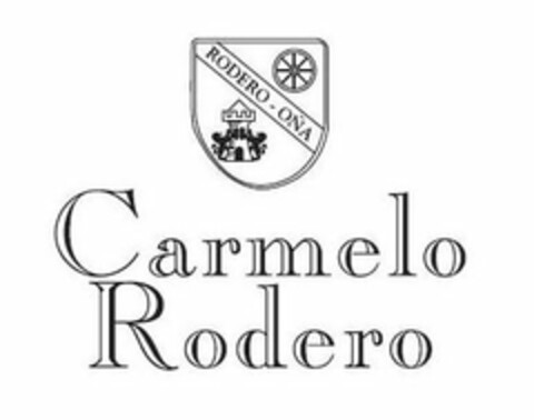 RODERO-OÑA CARMELO RODERO Logo (USPTO, 05/16/2012)