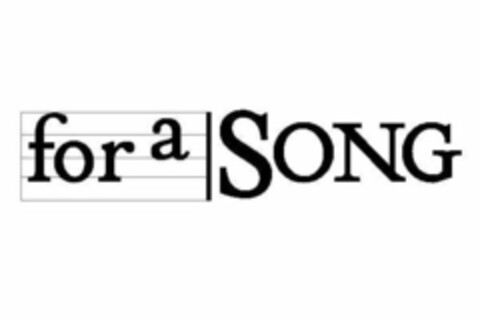 FOR A SONG Logo (USPTO, 14.11.2012)