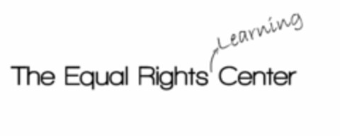 THE EQUAL RIGHTS LEARNING CENTER Logo (USPTO, 10.05.2013)