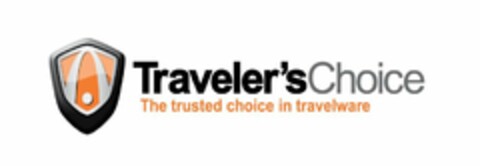 TRAVELER'S CHOICE THE TRUSTED CHOICE IN TRAVELWARE Logo (USPTO, 09/30/2013)