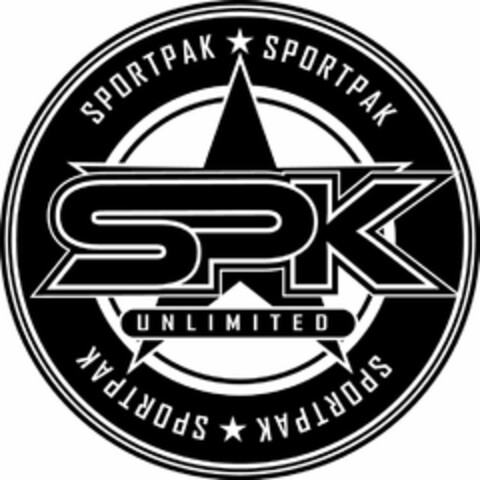 SPORTPAK SPK UNLIMITED Logo (USPTO, 30.04.2014)