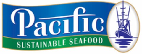 PACIFIC SUSTAINABLE SEAFOOD Logo (USPTO, 07/31/2014)