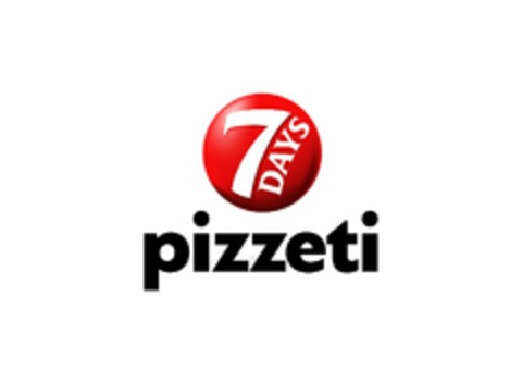 7 DAYS PIZZETI Logo (USPTO, 12.12.2014)