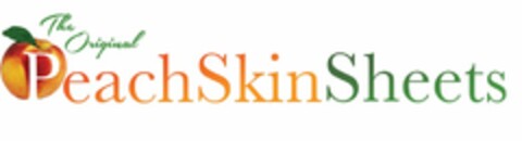 THE ORIGINAL PEACHSKINSHEETS Logo (USPTO, 17.03.2015)