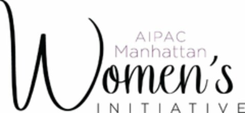 AIPAC MANHATTAN WOMEN'S INITIATIVE Logo (USPTO, 03/25/2015)