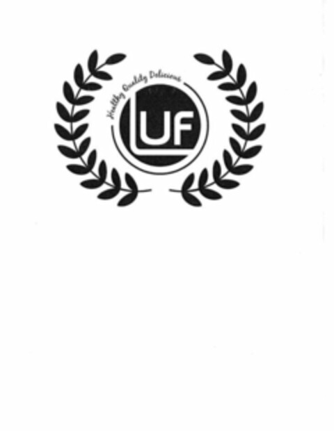 HEALTHY QUALITY DELICIOUS LUF Logo (USPTO, 13.05.2015)