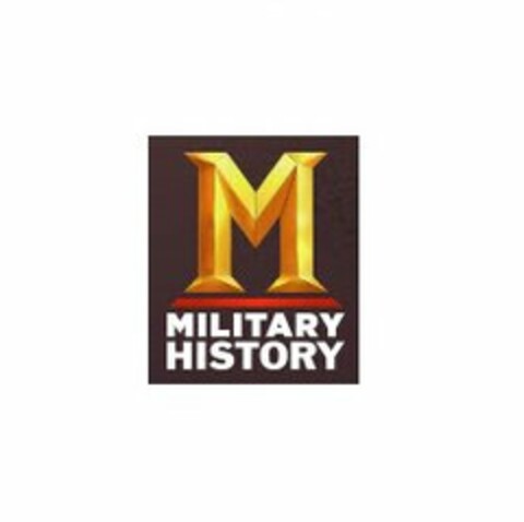 M MILITARY HISTORY Logo (USPTO, 06/12/2015)