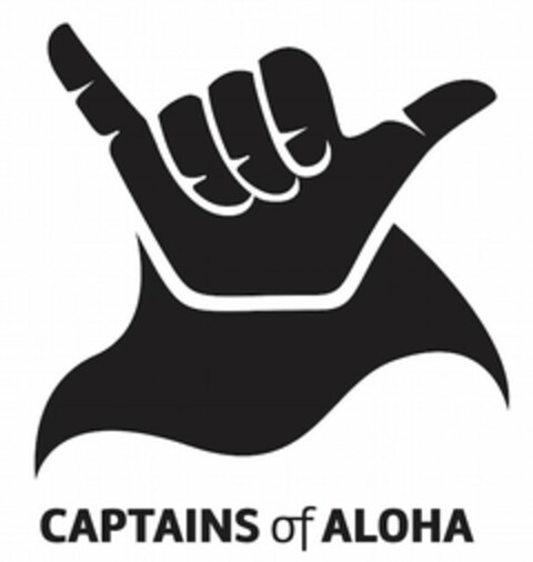 CAPTAINS OF ALOHA Logo (USPTO, 25.07.2015)