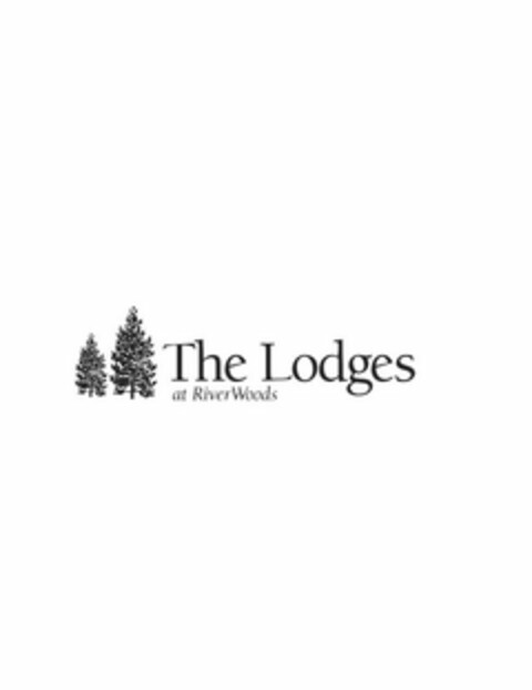 THE LODGES AT RIVERWOODS Logo (USPTO, 23.09.2015)