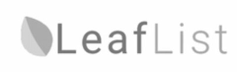 LEAFLIST Logo (USPTO, 16.11.2015)