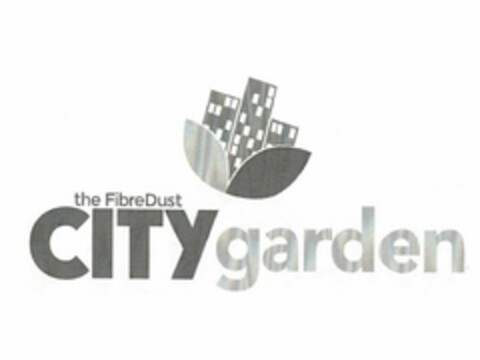 THE FIBREDUST CITY GARDEN Logo (USPTO, 17.02.2016)