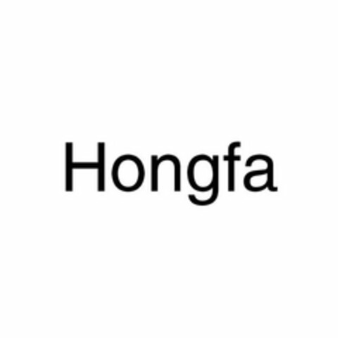 HONGFA Logo (USPTO, 04/11/2016)