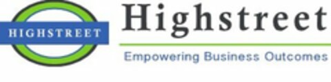 HIGHSTREET HIGHSTREET EMPOWERING BUSINESS OUTCOMES Logo (USPTO, 16.08.2016)