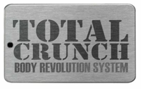 TOTAL CRUNCH BODY REVOLUTION SYSTEM Logo (USPTO, 24.04.2017)