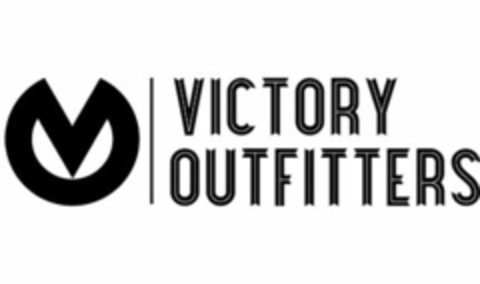 V VICTORY OUTFITTERS Logo (USPTO, 06/16/2017)