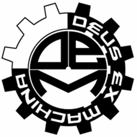 DEUS EX MACHINA D E M Logo (USPTO, 08.08.2017)