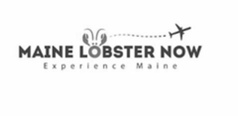 MAINE LOBSTER NOW EXPERIENCE MAINE Logo (USPTO, 03/05/2018)