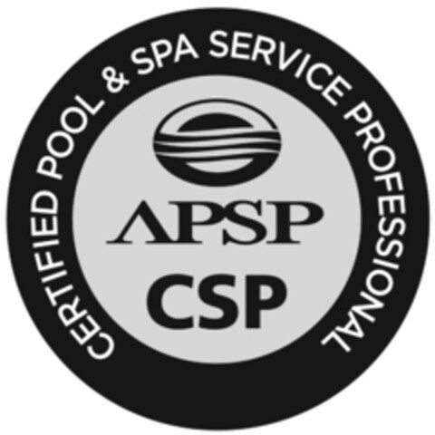 APSP CSP CERTIFIED POOL & SPA SERVICE PROFESSIONAL Logo (USPTO, 11.05.2018)