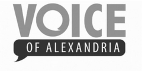 VOICE OF ALEXANDRIA Logo (USPTO, 15.06.2018)