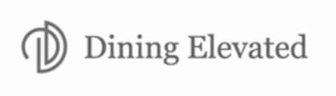 DINING ELEVATED Logo (USPTO, 27.06.2018)