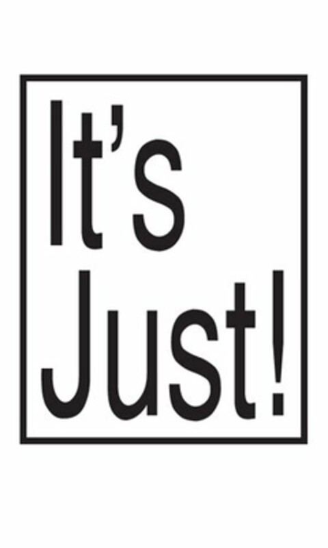 IT'S JUST! Logo (USPTO, 18.03.2019)