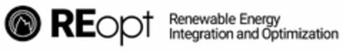 REOPT RENEWABLE ENERGY INTEGRATION AND OPTIMIZATION Logo (USPTO, 04/08/2019)