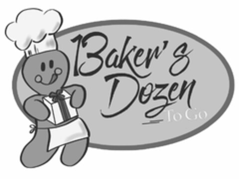 BAKER'S DOZEN TO GO Logo (USPTO, 07/16/2019)