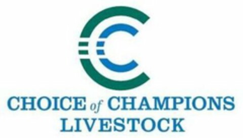 CC CHOICE OF CHAMPIONS LIVESTOCK Logo (USPTO, 14.08.2019)