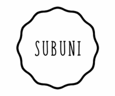 SUBUNI Logo (USPTO, 20.08.2019)