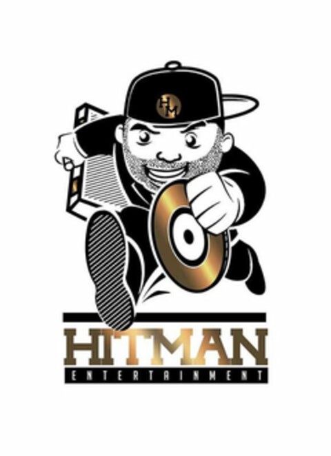 HM HITMAN ENTERTAINMENT Logo (USPTO, 12/20/2019)