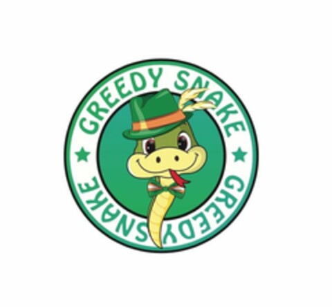 GREEDY SNAKE Logo (USPTO, 14.06.2020)