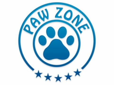 PAW ZONE Logo (USPTO, 22.07.2020)