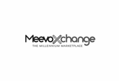 MEEVOXCHANGE THE MILLENNIUM MARKETPLACE Logo (USPTO, 08/18/2020)