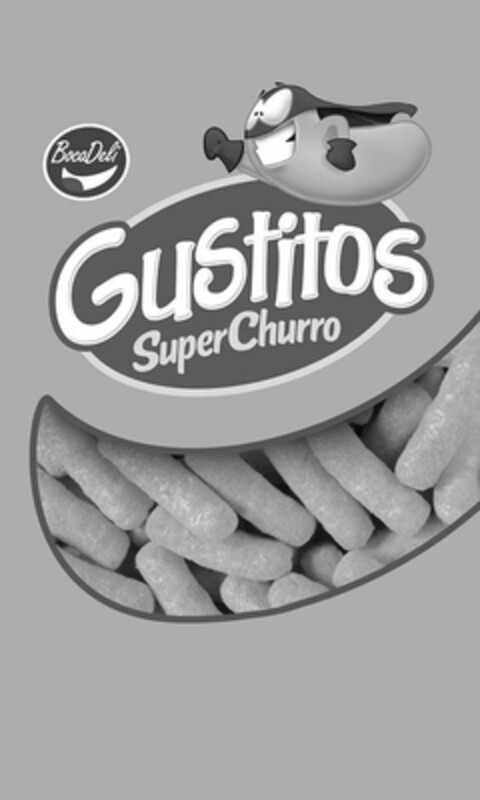 BOCADELI GUSTITOS SUPERCHURRO Logo (USPTO, 31.08.2020)