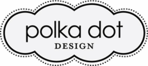 POLKA DOT DESIGN Logo (USPTO, 02.04.2009)