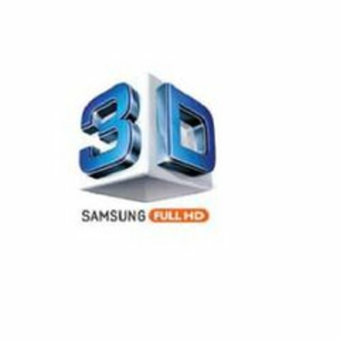 3D SAMSUNG FULL HD Logo (USPTO, 01/29/2010)