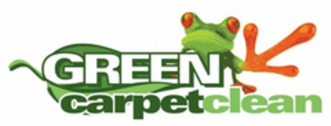 GREEN CARPETCLEAN Logo (USPTO, 26.03.2010)