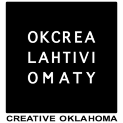 OKCREA LAHTIVI OMATY CREATIVE OKLAHOMA Logo (USPTO, 13.04.2010)