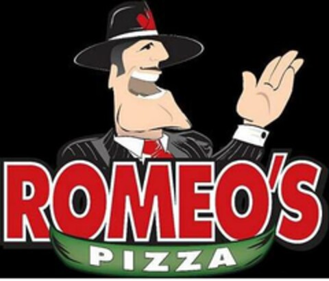 ROMEO'S PIZZA Logo (USPTO, 14.05.2010)