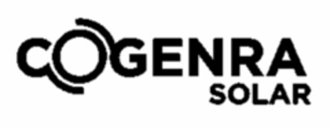 COGENRA SOLAR Logo (USPTO, 21.07.2010)