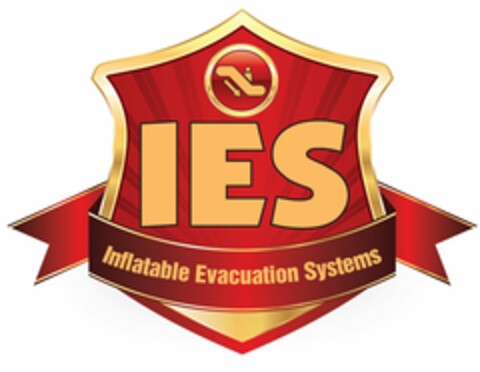 IES INFLATABLE EVACUATION SYSTEMS Logo (USPTO, 27.09.2010)