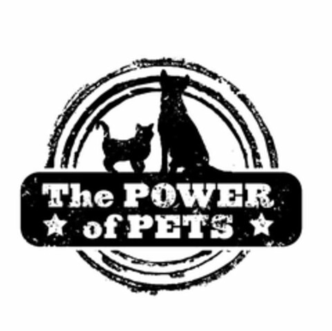 THE POWER OF PETS Logo (USPTO, 15.10.2010)