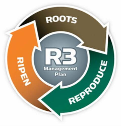 R3 MANAGEMENT PLAN ROOTS RIPEN REPRODUCE Logo (USPTO, 05.08.2011)