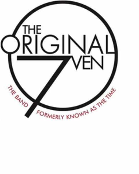 THE ORIGINAL 7VEN THE BAND FORMERLY KNOWN AS THE TIME Logo (USPTO, 11/07/2011)